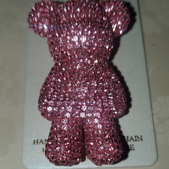 Natasha Couture Pink Bear Key Holder - Picture 5 of 6